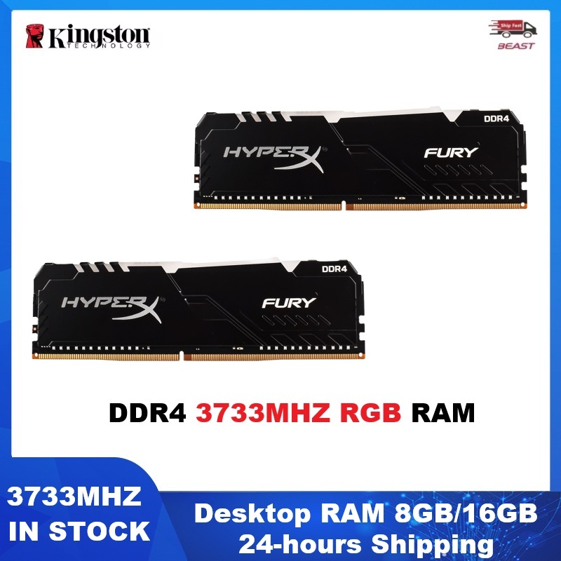 Khadas Vim4 8Gb - HYPERX FURY DDR4 Desktop Memory RGB