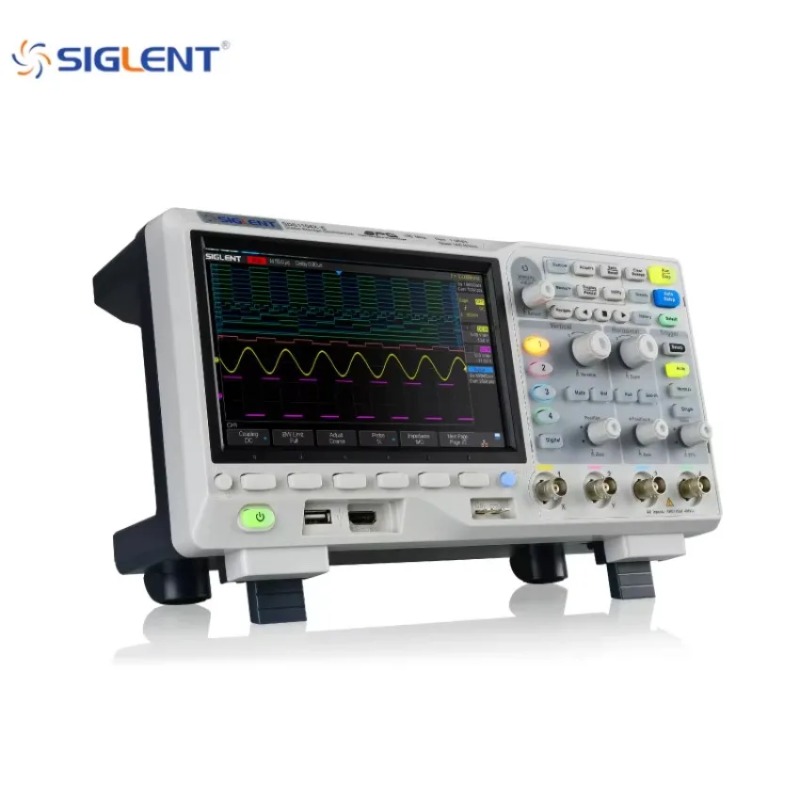 1PC SIGLENT SDS1104X-E 100MHz  - Digital Storage Oscilloscope 100Mhz 4Ch recension och pris