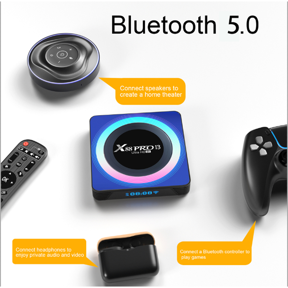 X88 PRO 13 Smart Android 13.0  - Radxa Rock 5B 16Gb recension och pris