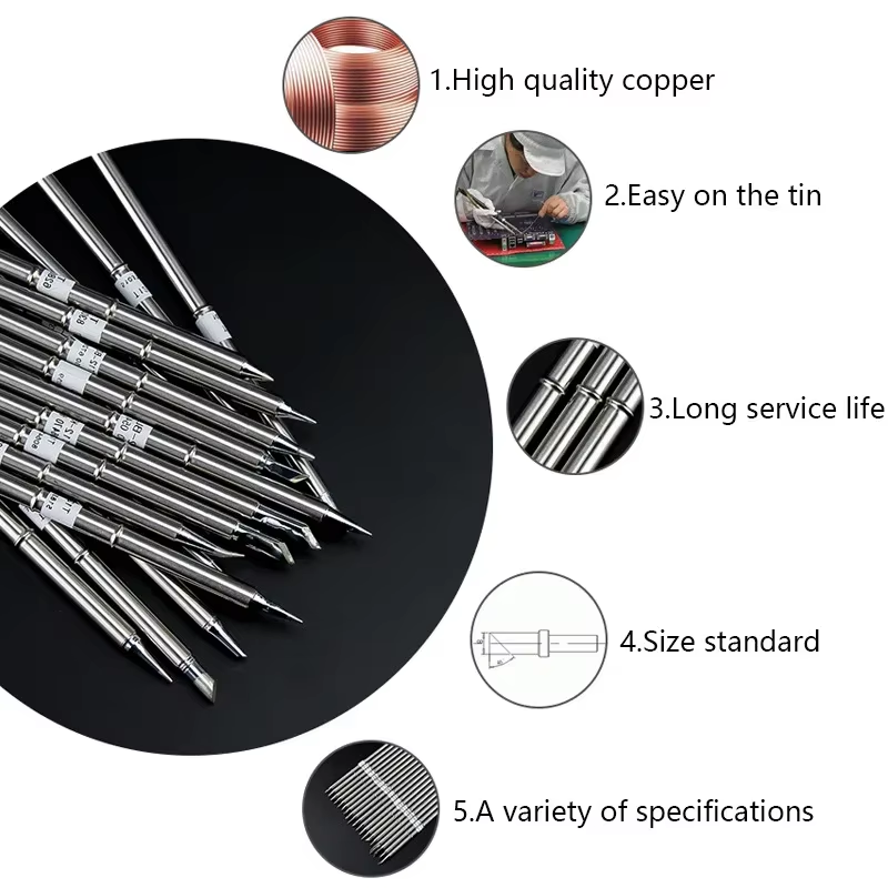 T12 Soldering Solder Iron Tips - Soldering Station T12 Oled recension och pris