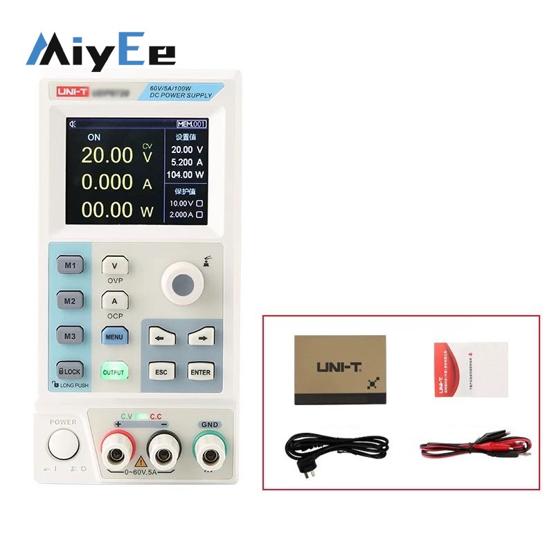UNI-T 60V 5A/8A180W/100W Progr - Programmable Dc Power Supply 60V 5A recension och pris