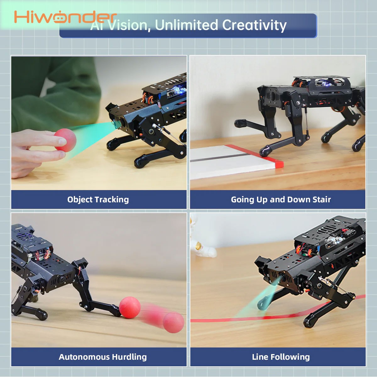 Hiwonder PuppyPi Standard Kit  - Raspberry Pi 5 8Gb Kit recension och pris