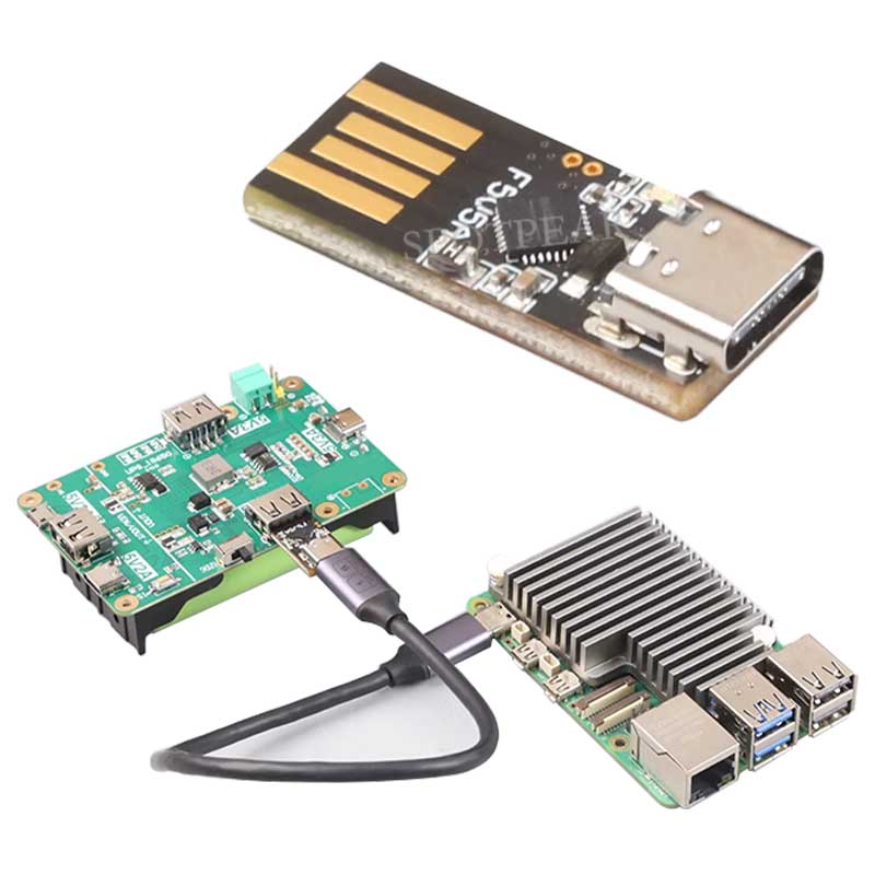 Raspberry Pi 5 USB A C Mini PD - Banana Pi Bpi-M5 recension och pris