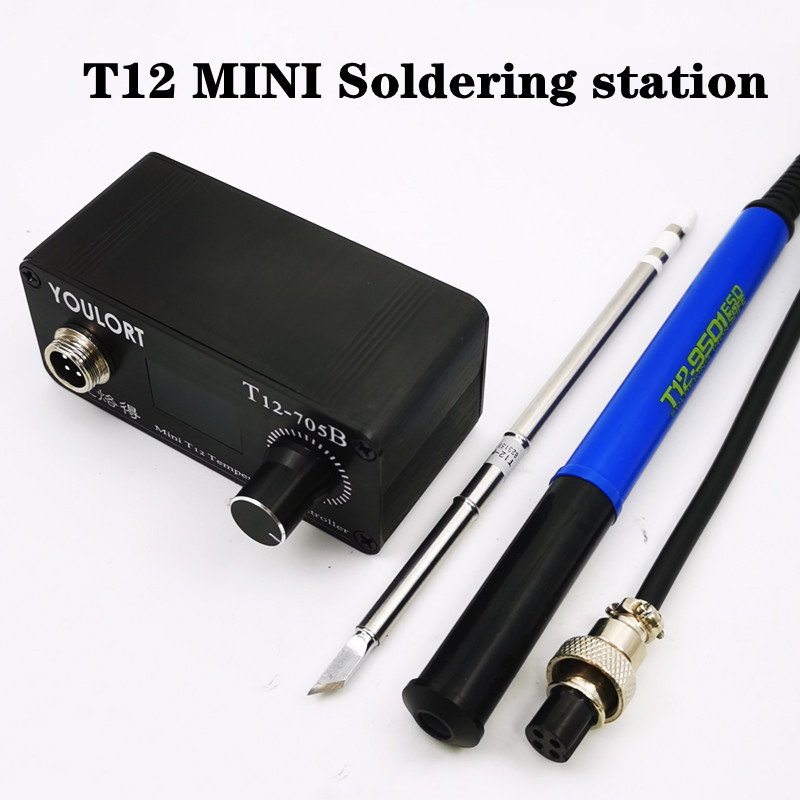 MINI T12-705B Soldering Iron s - Soldering Station T12 Oled recension och pris