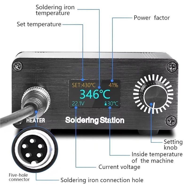 AB11-T12 For Home Repairing So - Soldering Station T12 Oled recension och pris