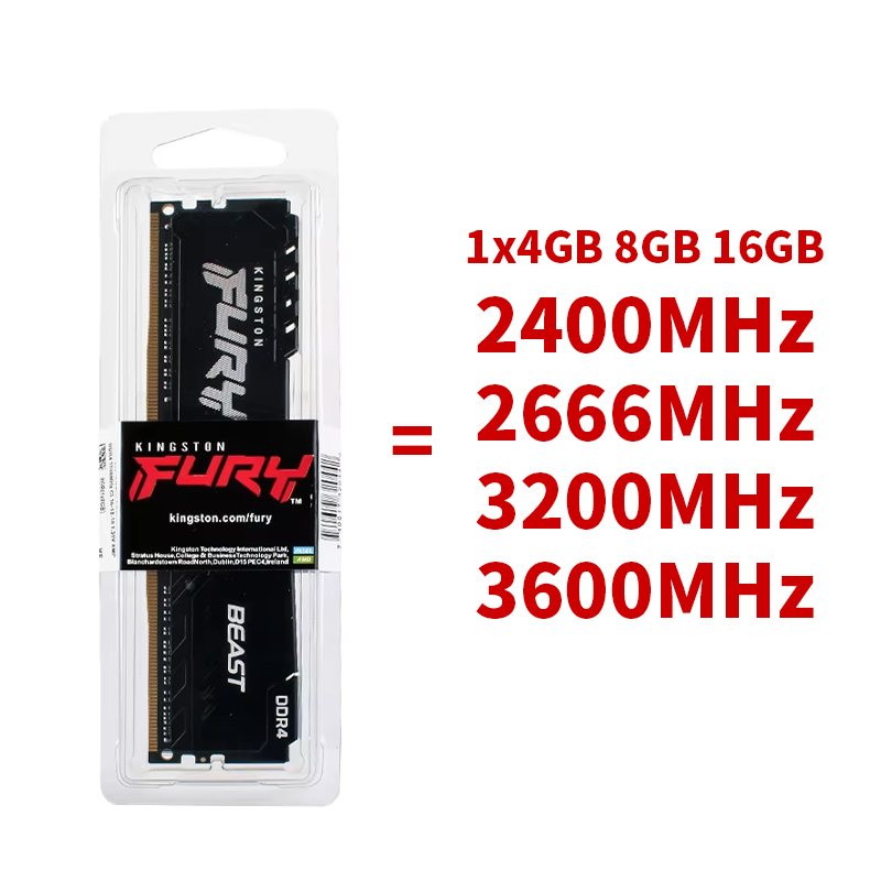 DDR4 Kingston BEAST RAM 3200MH - Khadas Vim4 8Gb recension och pris