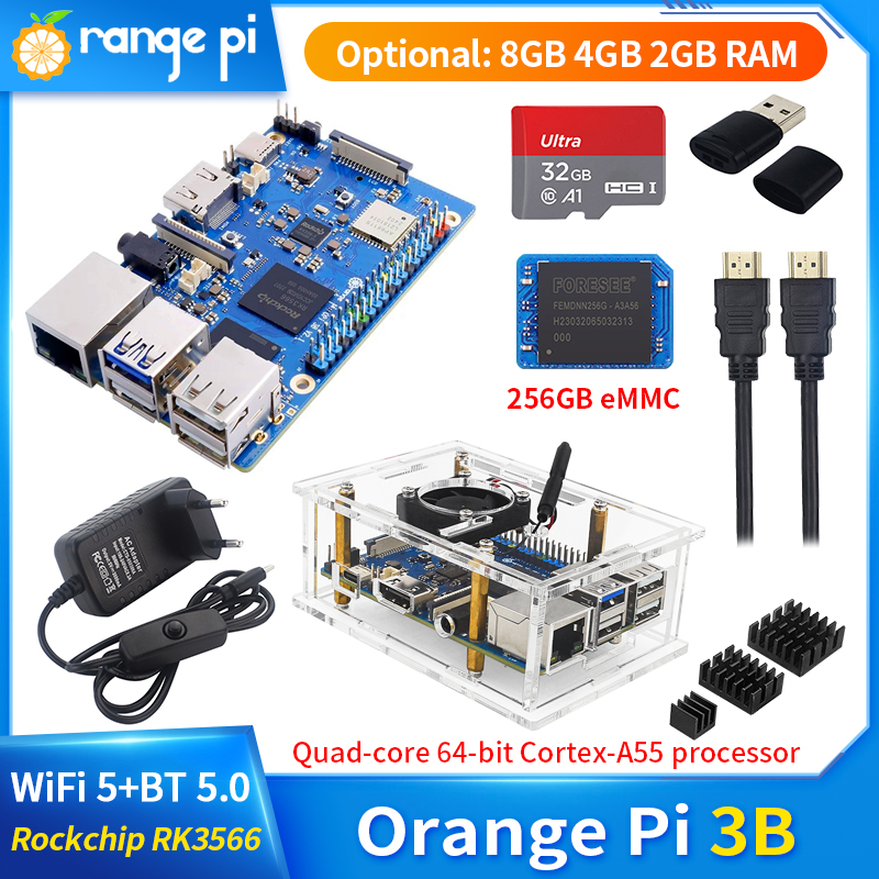 Orange Pi 3B 8GB 4GB 2GB RAM R - Khadas Vim4 8Gb recension och pris
