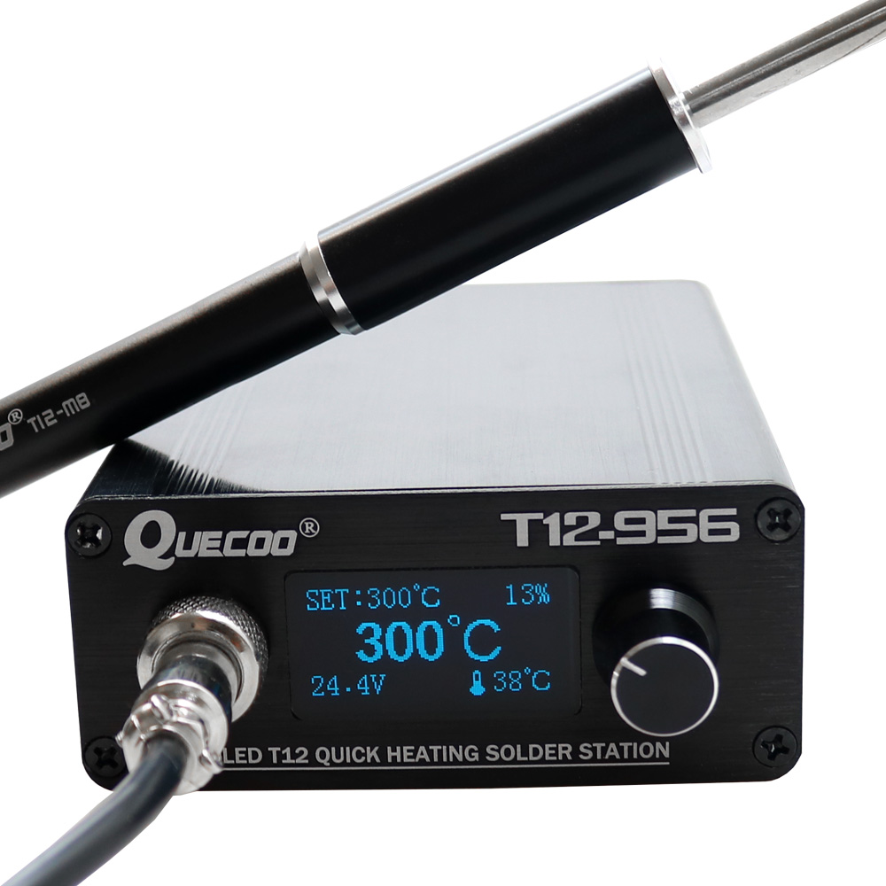 QUECOO T12-956 Soldering Digit - Soldering Station T12 Oled recension och pris