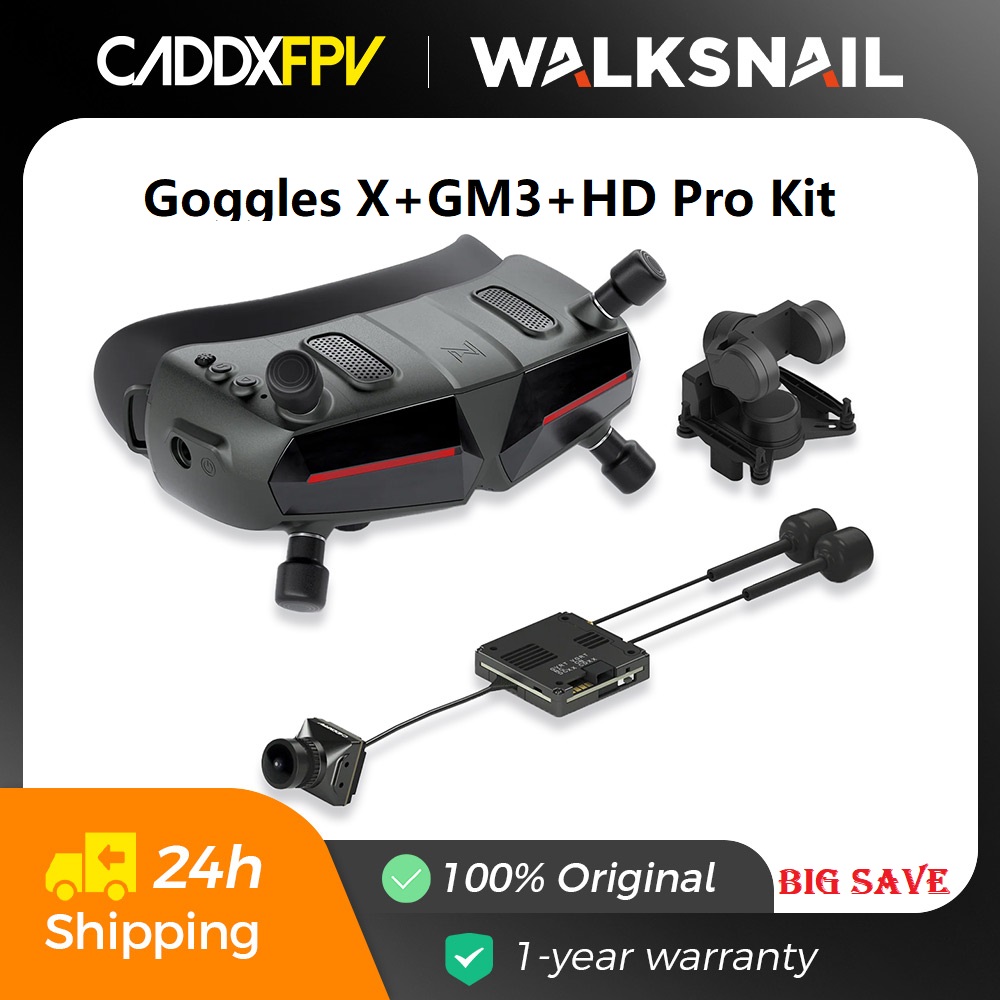 Caddx Walksnail Avatar HD Gogg - Fpv Goggles Avatar Hd Receiver recension och pris