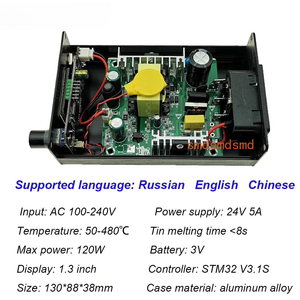 STM32 V3.1S T12 Soldering Stat - Soldering Station T12 Oled recension och pris